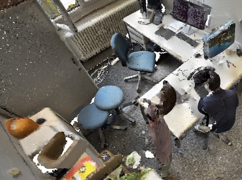 Example scene 2 RGB rendering
